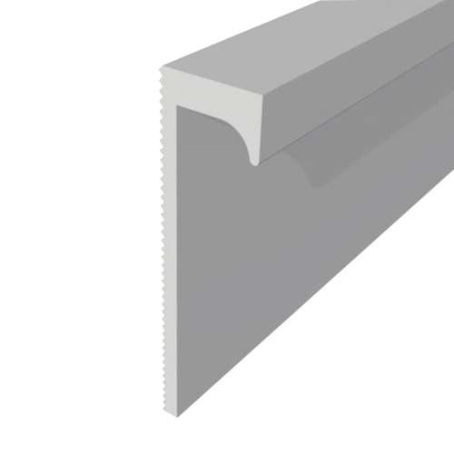 Titan 96'' L Tile Trim, Grey