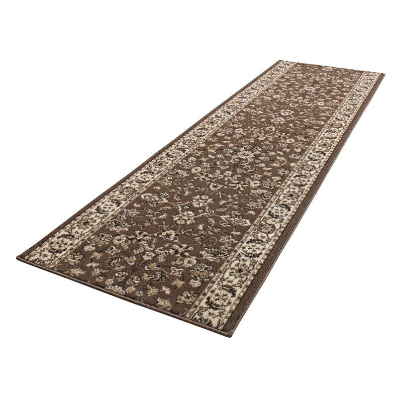 Basic Brown Rug, Runner 80 x 350 cm
