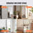 Metal Rectangle Floor Mirror