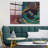 Stunning Tempered Glass Wall Art Painting, 27.6 x 39.4 inches | 100% Tempered Glass, Thickness: 0.16 inches | Elegant Home Decor for Living Room or Office, Durable & Easy to Clean, Perfect Gift Idea