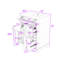 Meuble-lavabo compact avec beaucoup de rangement, parfait pour les petits espaces-878611864
