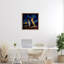  «Swirled Night Sky Cats», art mural encadré par Svetlana Aleynikova-501000288-501000294