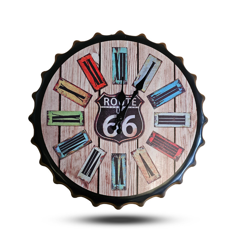 Amena Metal Wall Clock