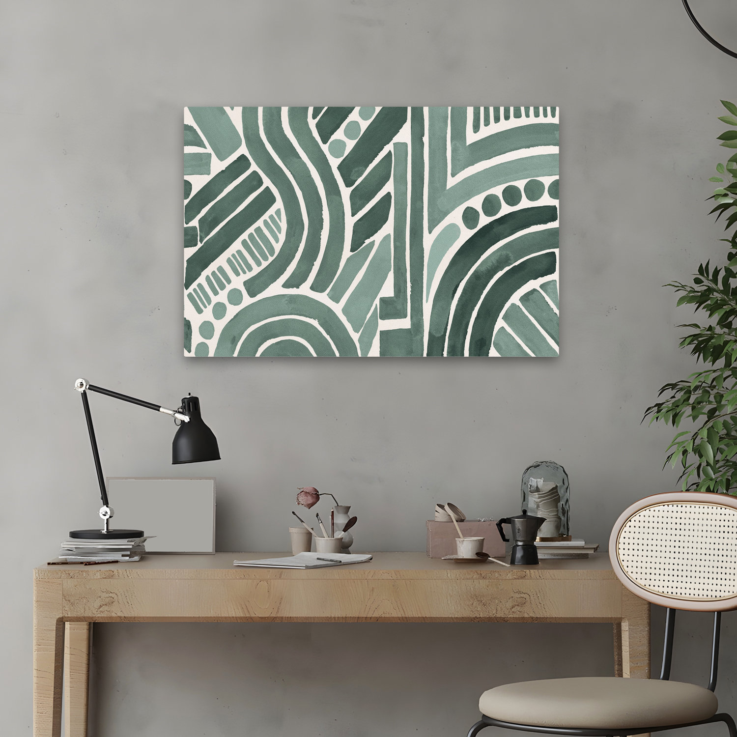Impression Pattern Design Orren Ellis Impressions Pattern Ivf Contemporary Abstract Blue Arch ...
