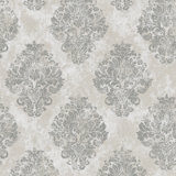 Metallic FX Traditional Metallic Damask 33' L x 21" W Wallpaper Roll