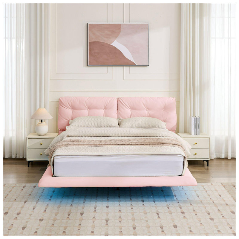 Lit pour chambre à coucher, Rose