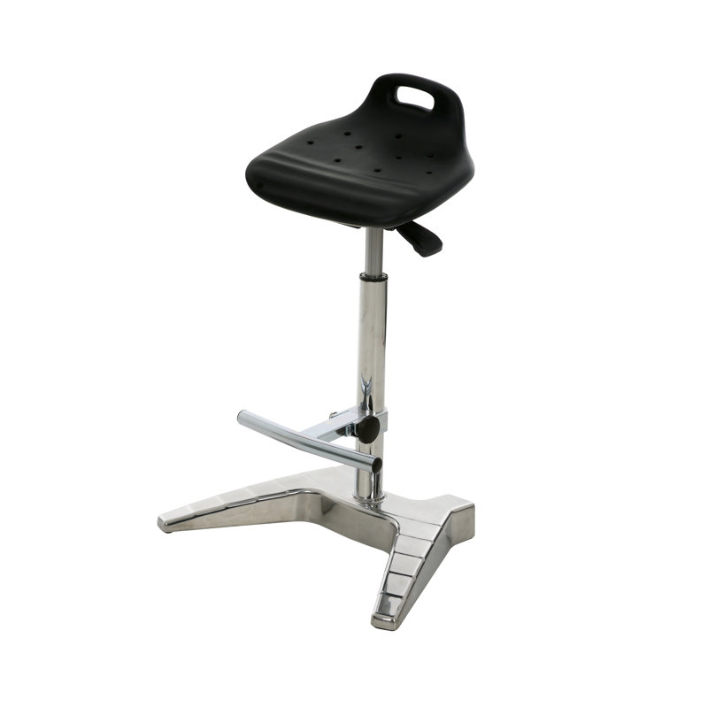Adjustable Height Ergonomic Stool with Footrest