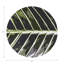 Sous-verres ronds en cuir tropical-119015386