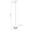 Luminaire suspendu sphère 1 lumière DEL Cobden-294502069