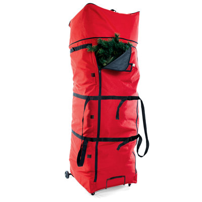 Sac de rangement pour arbre de Noël artificiel avec roues (arbres de 7 à 12 pi)