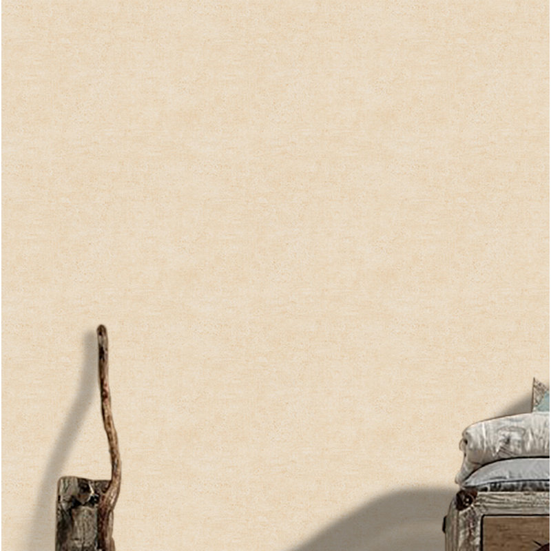 Rouleau de papier peint Mihalis, Crème clair, L 33 pi x l 21 po