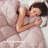 All Season Goose Feather Fiber Comforter Lightweight Duvet Insert-129046624-129046633