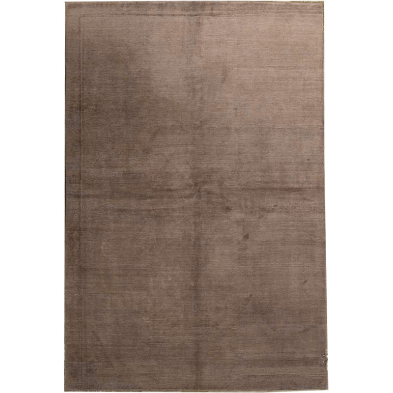 Hand-Knotted High-Quality Gray Area Rug