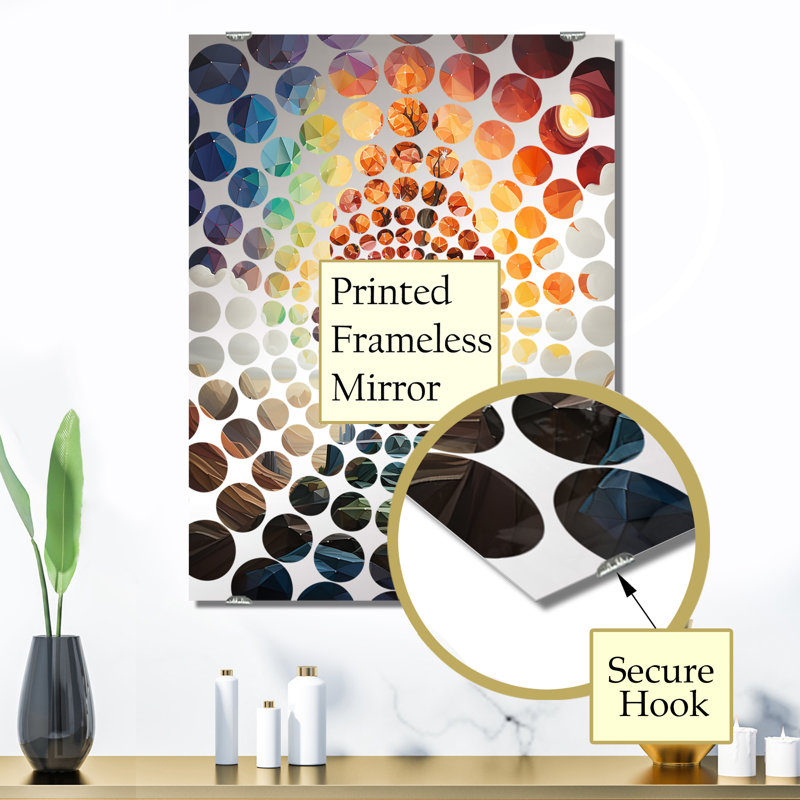 Miroir mural Roddy - Tree MIR136578, 32 po x 24 po