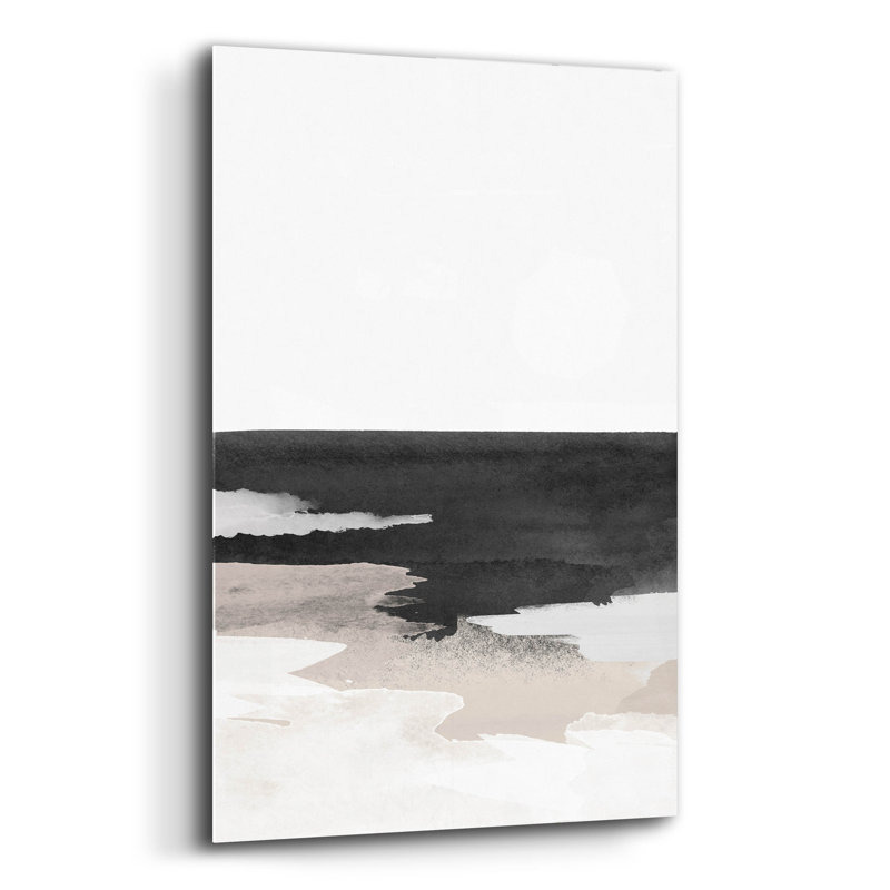 «Nordic Landscape No. 1» par Brandon Wong, art mural en verre acrylique, H 16 po x l 12 po x P 0,13 po
