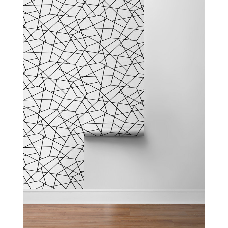 Geometric Vinyl Wallpaper Roll