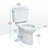 TOTO® Drake® Two-Piece Elongated 1.6 GPF Universal Height TORNADO FLUSH® Toilet with CEFIONTECT®, Colonial White-61220392-89612325