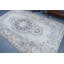 Grand tapis turc vintage beige pour les espaces de chambre à coucher et de salon de style bohémien
