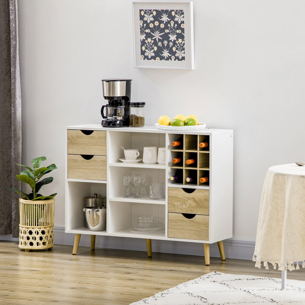 Homcom 445cm Wide Sideboard | Wayfair.co.uk