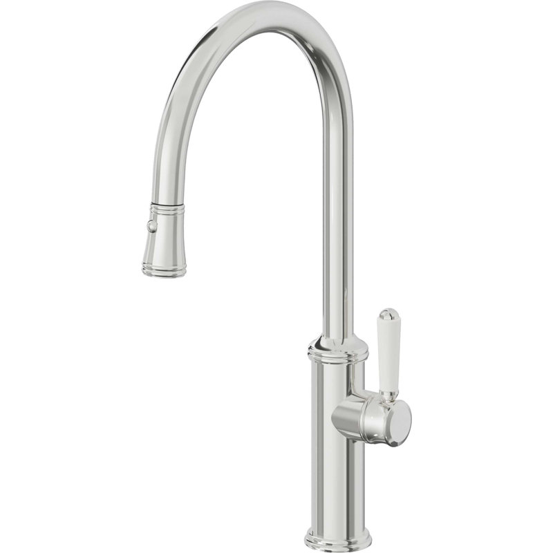 Davoli Kitchen Faucet, Polished Chrome