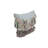 Fringed Cotton Blend Throw Pillow