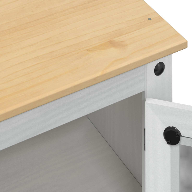 Solid Wood Freestanding Bathroom Cabinet
