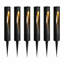 Ensemble de 6 lampes de jardin modernes pour allée extérieure
