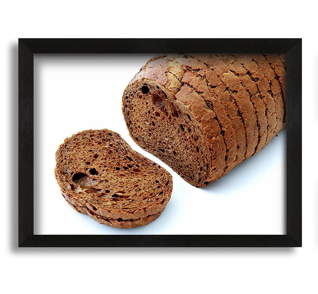 Gerahmtes Leinwandbild Brown Bread