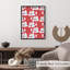 Motif de vacances de Noël II, reproduction d'art moderne sans cadre-1958249692