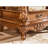 European marble solid wood carved coffee table Faux Marble Top Coffee Table