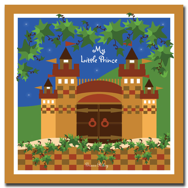 « my little prince », art sur toile, H 18 po x l 18 po x P 2 po