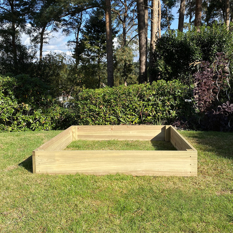 Ashel Wood Raised Garden Bed