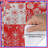 Red Floral Patchwork Duvet Covers-127458733