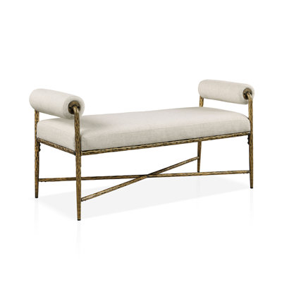 Lalia Modern Metal 48" Accent Bench
