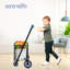 Chariot utilitaire pliable pour enfants - compact, pliable, facilement pliable et portable pour économiser de l'espace, chariot léger avec roulettes pivotantes