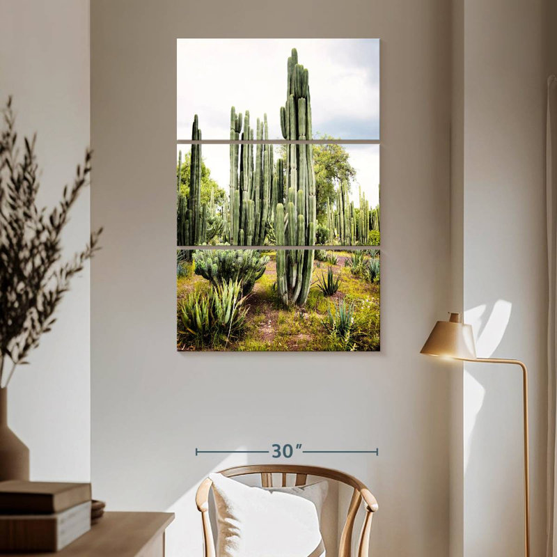 Harnek Viva, Mexique - Cactus Cardon I, H 65 po x l 42 po
