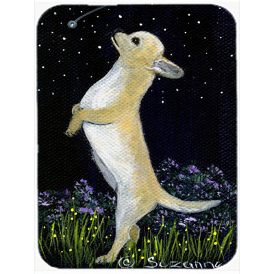 Winston Porter Chihuahua at Night Glass Cutting Board