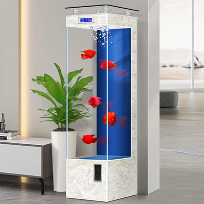 55-64 Gallon acrylic Modern Freestanding Eco Aquarium Tank