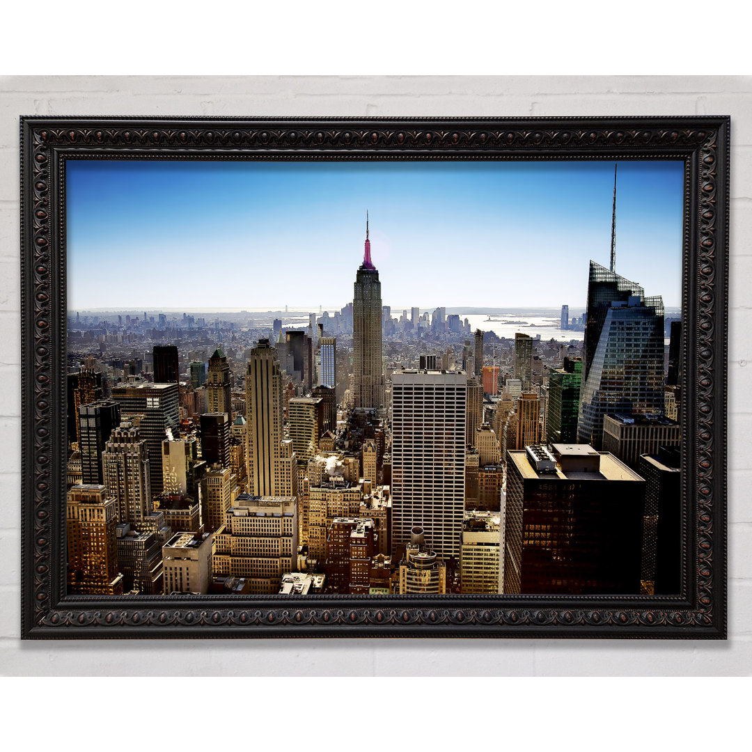 Gerahmter Kunstdruck Nyc The Big Apple