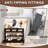 86.6'' Console Table set of 2-116827025