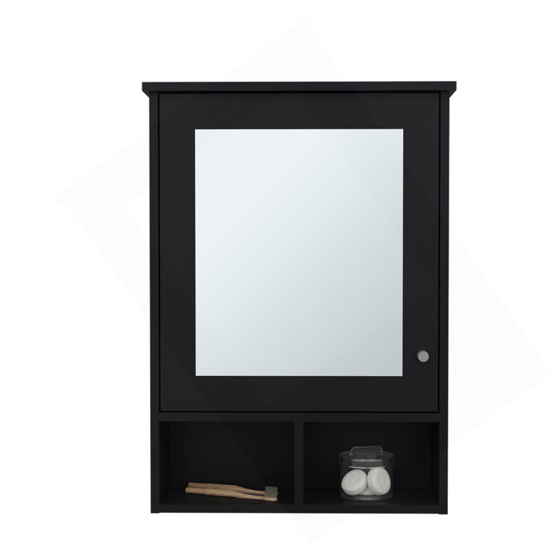 Pharmacie Gibson, salle de bain, noir, Noir