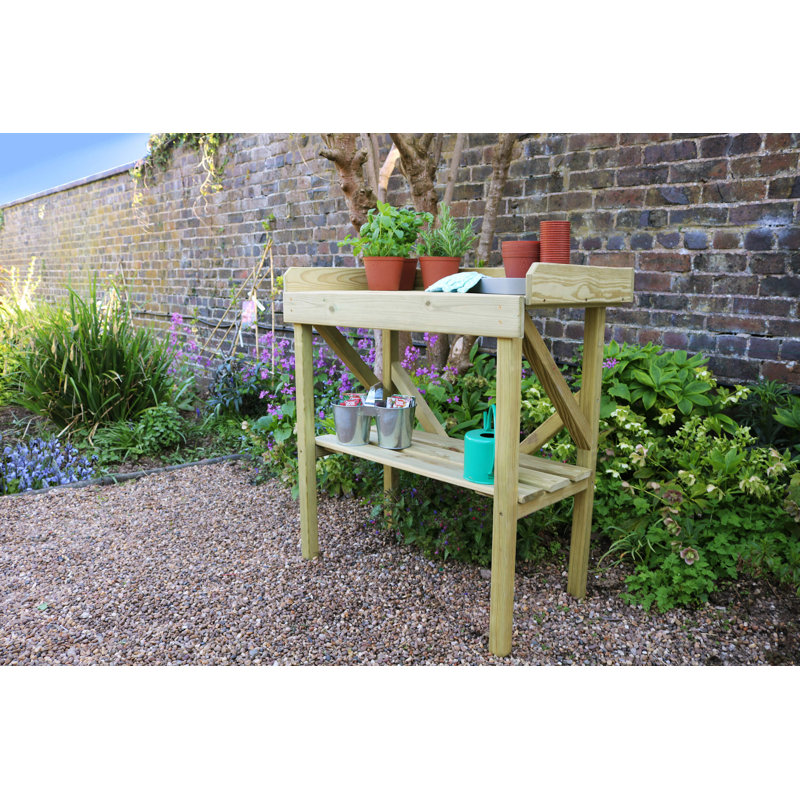 Bronsyn Pine and Spruce Potting Bench