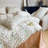 Nayoroom Botanical Floral Beige Pink Flower Duvet Cover Vintage Style Soft 100% Cotton Duvet Cover Set-99924994