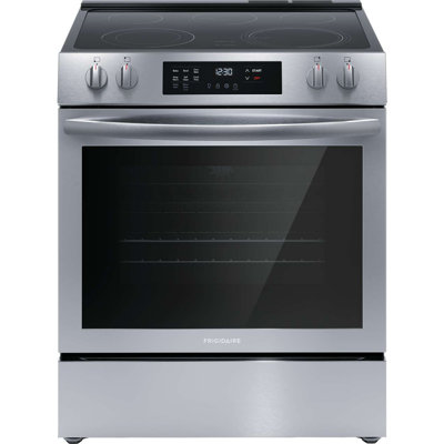 Frigidaire 30" 5-Burner Element Slide-In Front Control Self-Cleaning Electric Range