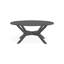 Table basse d'extérieur 24 "x 42" en polymère de qualité marine-109664962