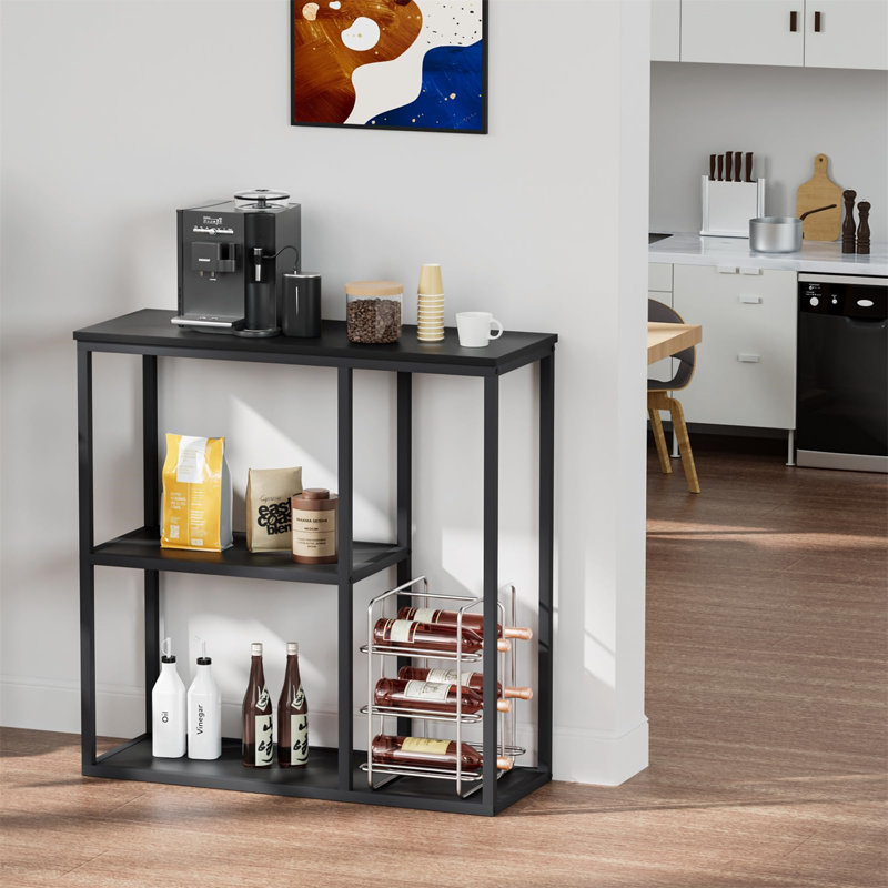 Flaviu 31.5'' Console Table, Black
