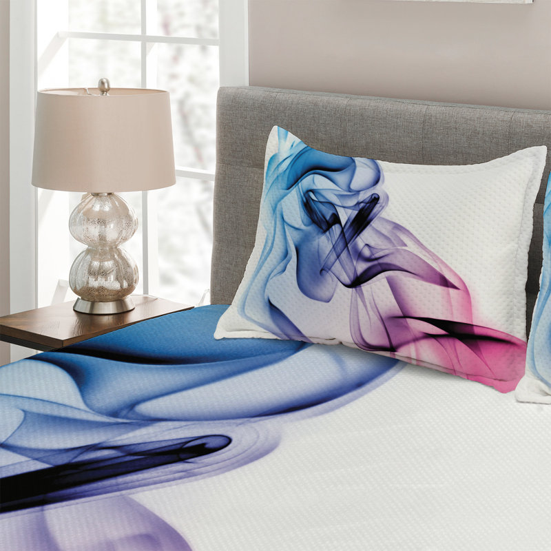 Modern & Contemporary Polyester Abstract Coverlet