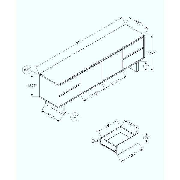 Dimensions du produit