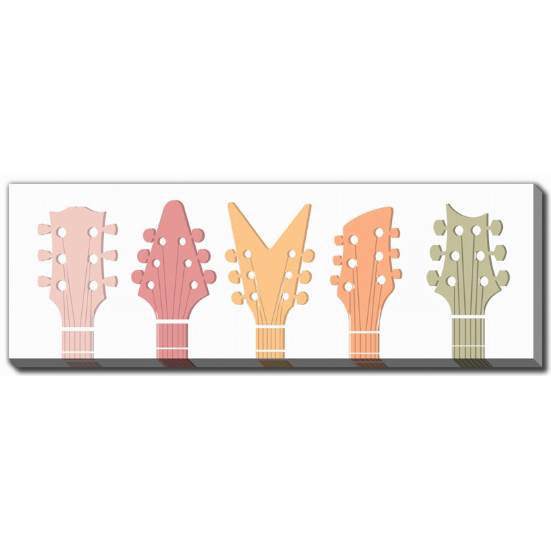 Art mural sur toile Gradient Groove, H 12 po x l 36 po