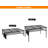 48'' Rectangular Adjustable Folding Table